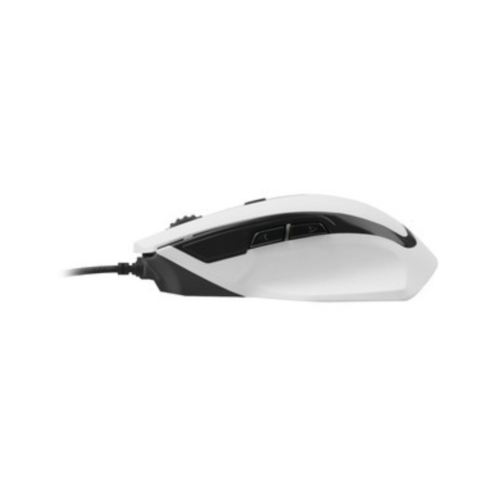 Sharkoon Technologie SHARK Force II Gaming-Maus - USB - Optisch - 6 Taste(n) - Weiß - Kabel - 4200 dpi Auflösung - Scroll-Rad - Nur für Rechtshänder