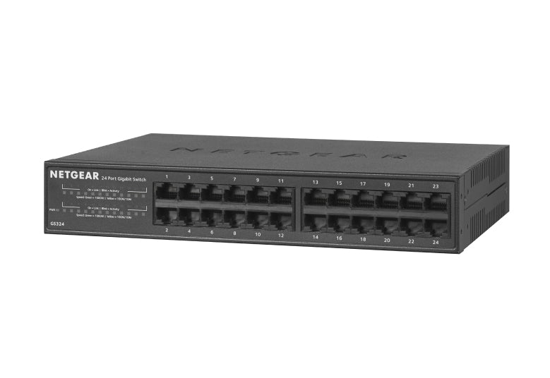 1. Bild von: NETGEAR GS324 Unmanaged Gigabit Ethernet (10/100/1000) Schwarz | Broadware