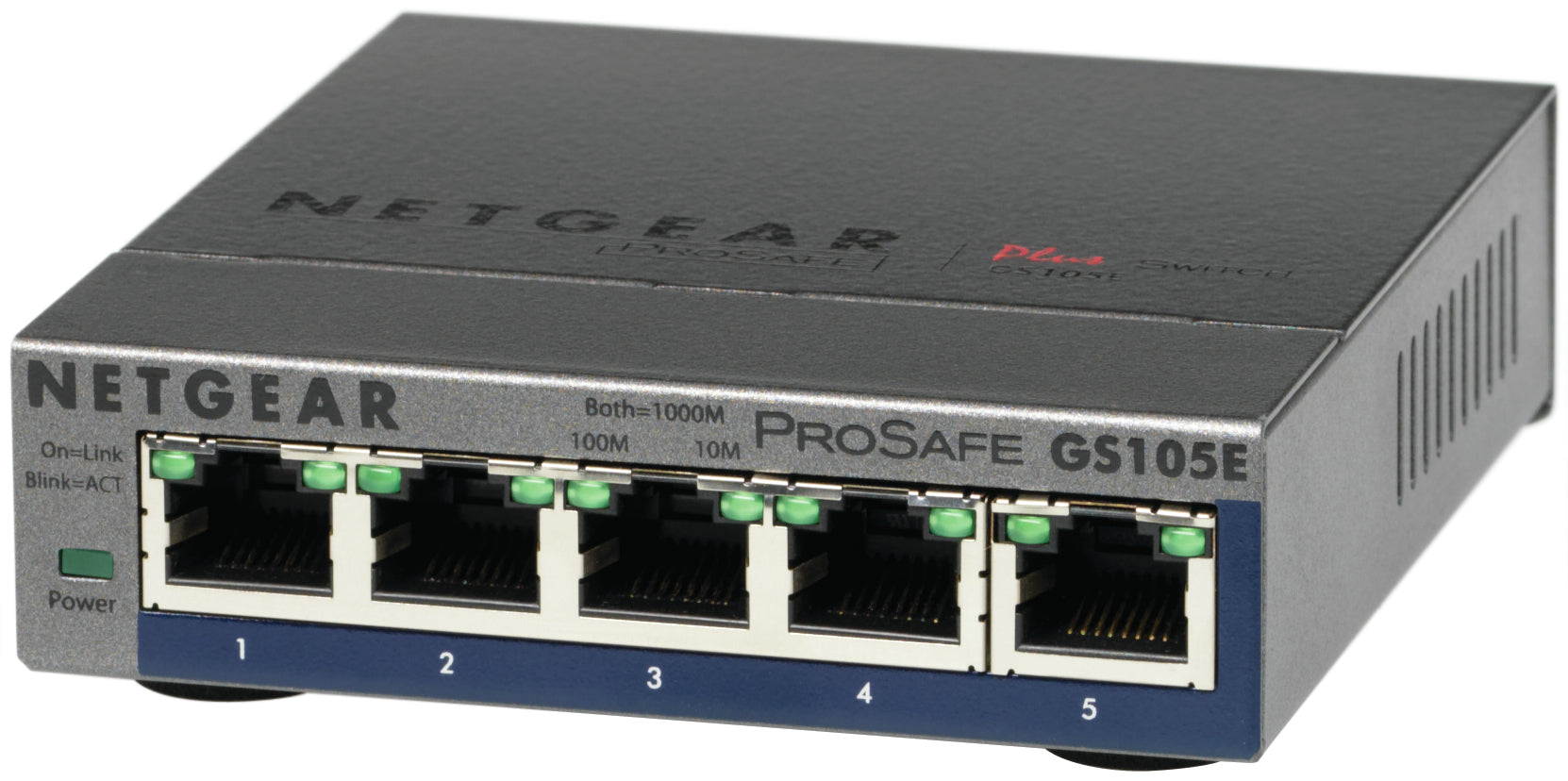 NETGEAR GS105E-200PES Netzwerk-Switch Managed L2/L3 Gigabit Ethernet (10/100/1000) Grau