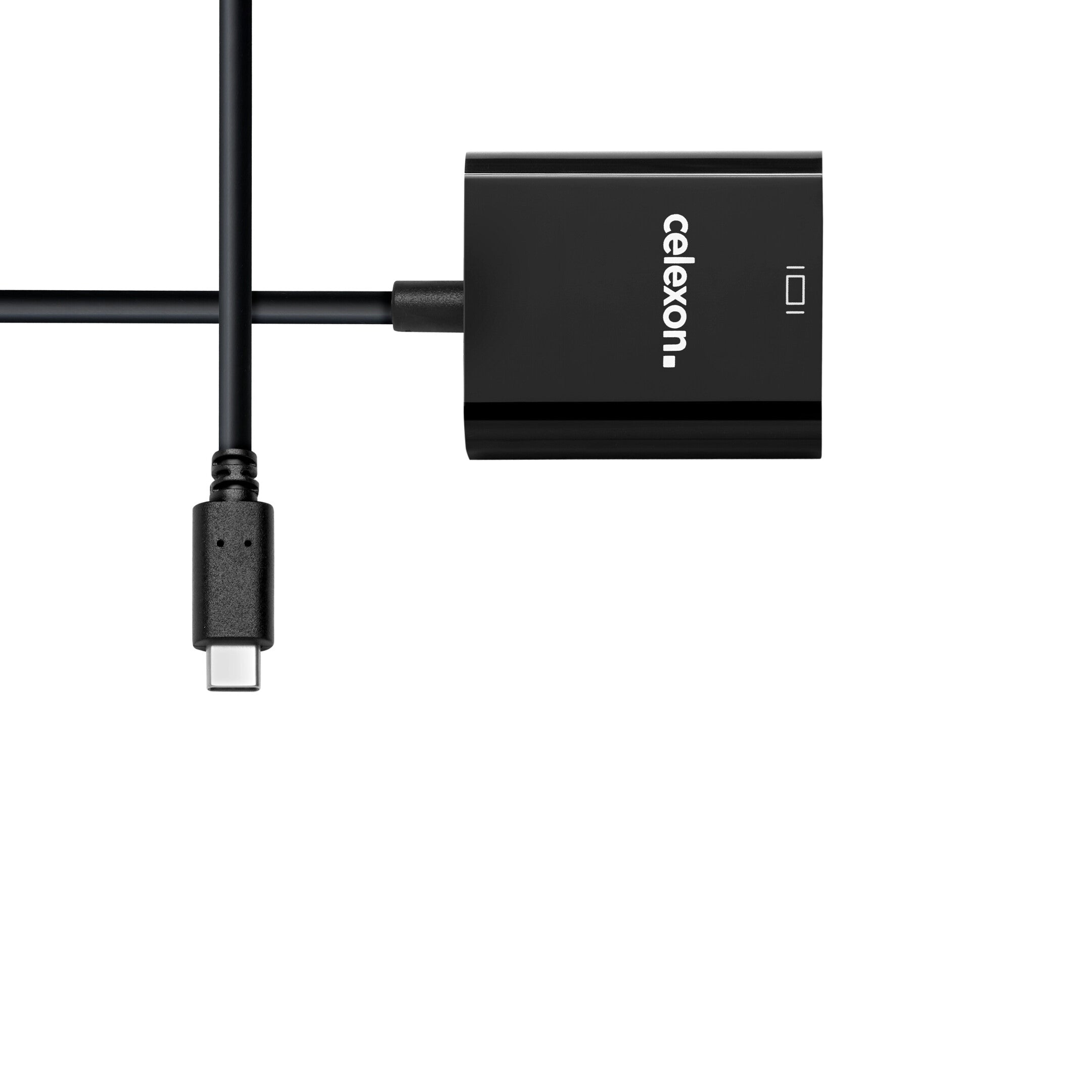 celexon USB-C auf DisplayPort M/F Adapter. schwarz