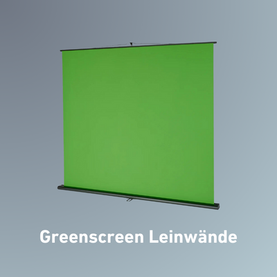 Greenscreen Leinwände