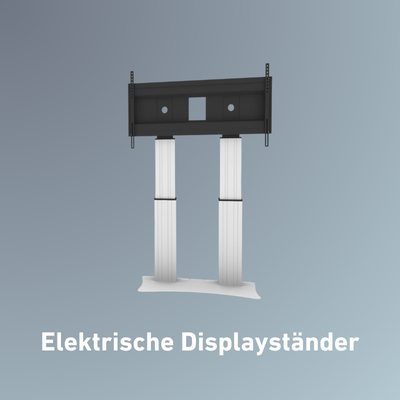 Elektrisch höhenverstellbare Displayständer