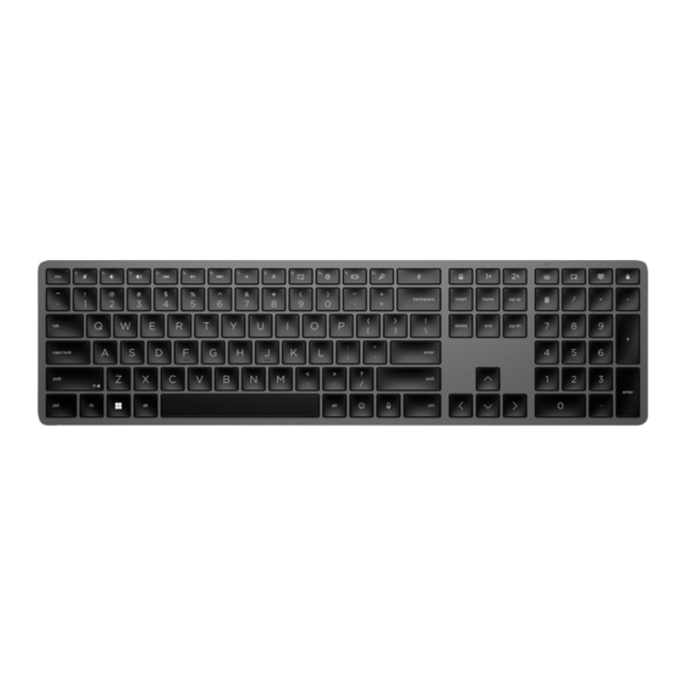 HP Inc. HP 975 Tastatur - Kabellos Konnektivität - Schwarz - Bluetooth/RF - 2,40 GHz - PC