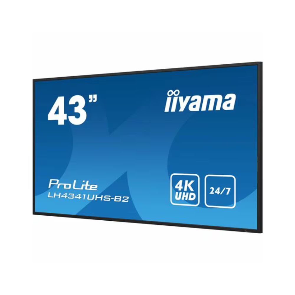 iiyama LH4341UHS-B2, 108 cm (42.5"), LCD, 3840 x 2160 Pixel, 18/7