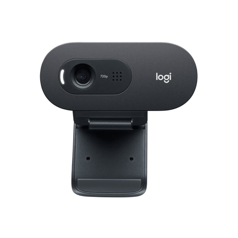 Logitech C505e - Webcam - 30 fps - USB Typ-A - 1280 x 720 Pixel Videoauflösung - Fixfokus - Mikrofon - Notebook, Monitor