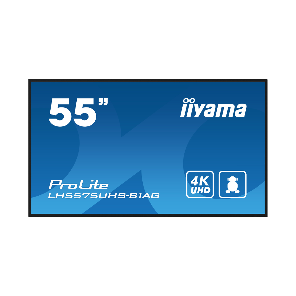 iiyama LH5575UHS-B1AG, Digital Signage Flachbildschirm, 138,7 cm (54.6"), LCD, 3840 x 2160 Pixel, WLAN, 24/7