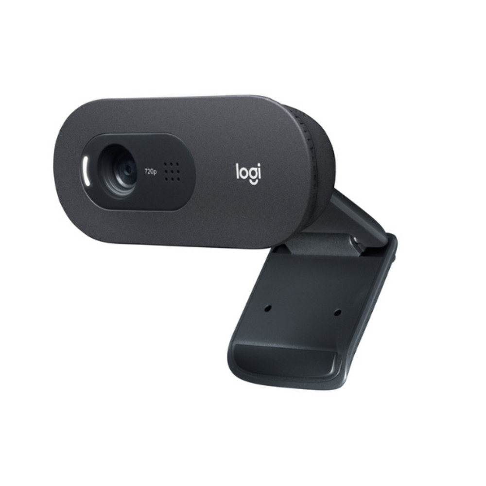 Logitech C505e - Webcam - 30 fps - USB Typ-A - 1280 x 720 Pixel Videoauflösung - Fixfokus - Mikrofon - Notebook, Monitor