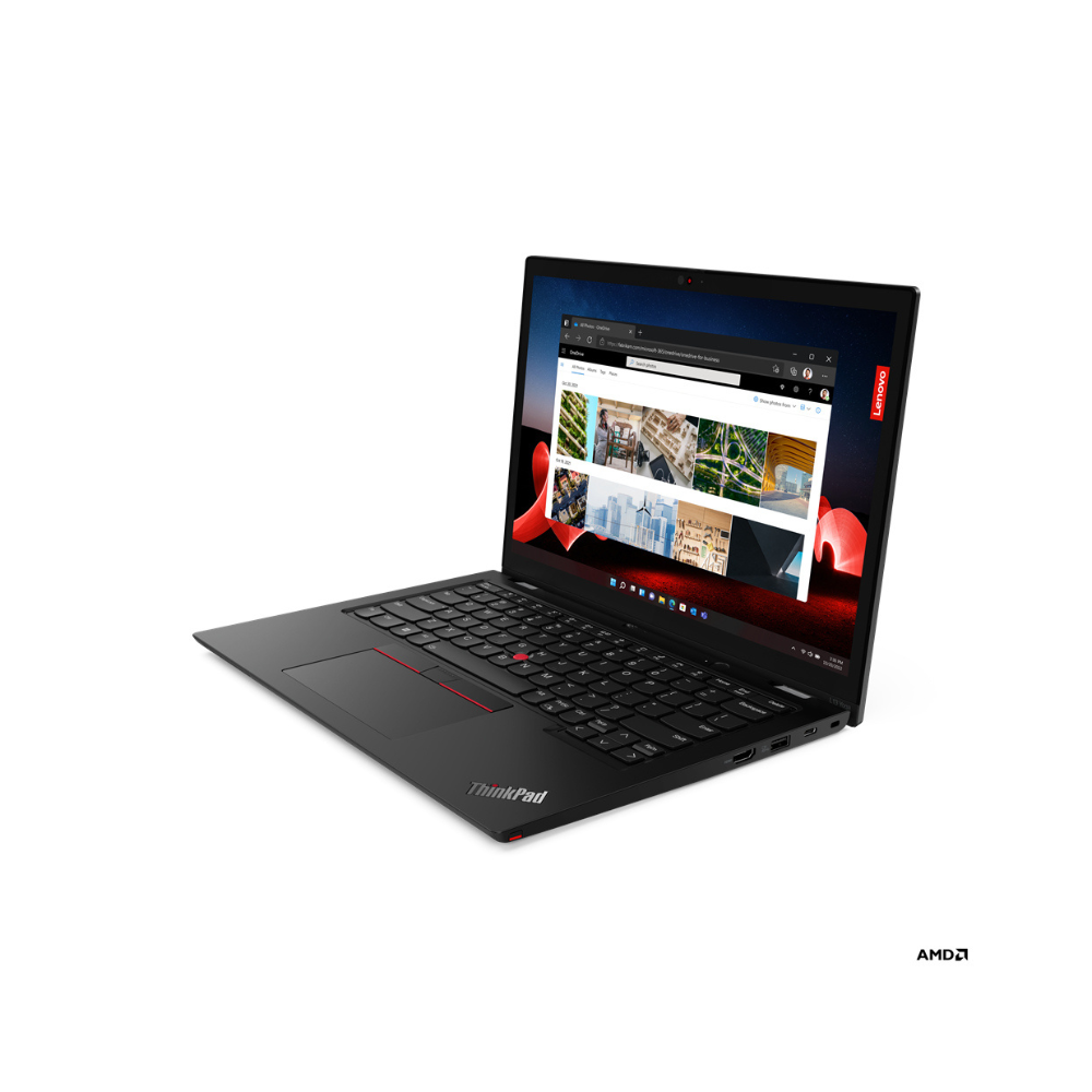 Lenovo ThinkPad L13. Produkttyp: Hybrid (2-in-1), Formfaktor: Convertible. Prozessorfamilie: AMD Ryzen™ 5 PRO, Prozessor: 7530U