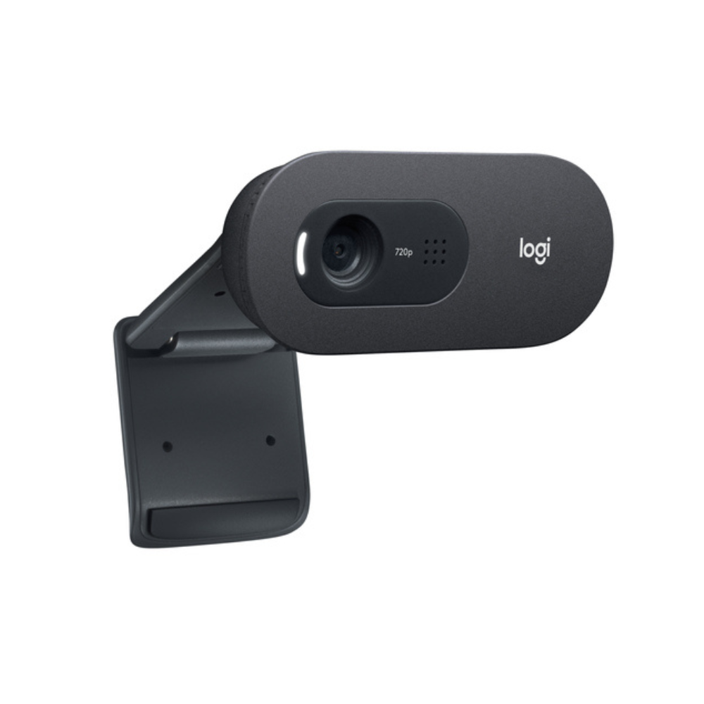 Logitech C505e - Webcam - 30 fps - USB Typ-A - 1280 x 720 Pixel Videoauflösung - Fixfokus - Mikrofon - Notebook, Monitor