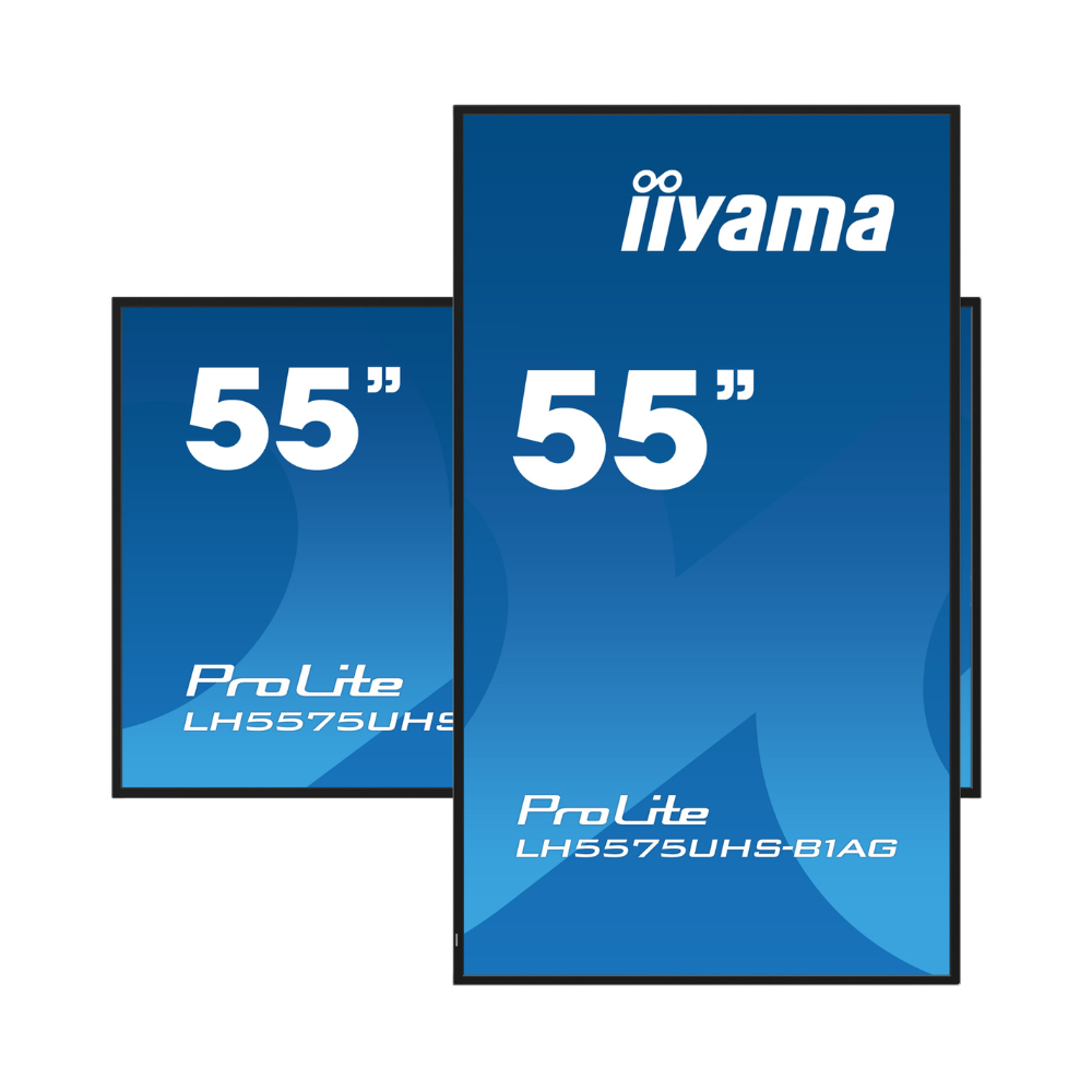 iiyama LH5575UHS-B1AG, Digital Signage Flachbildschirm, 138,7 cm (54.6"), LCD, 3840 x 2160 Pixel, WLAN, 24/7