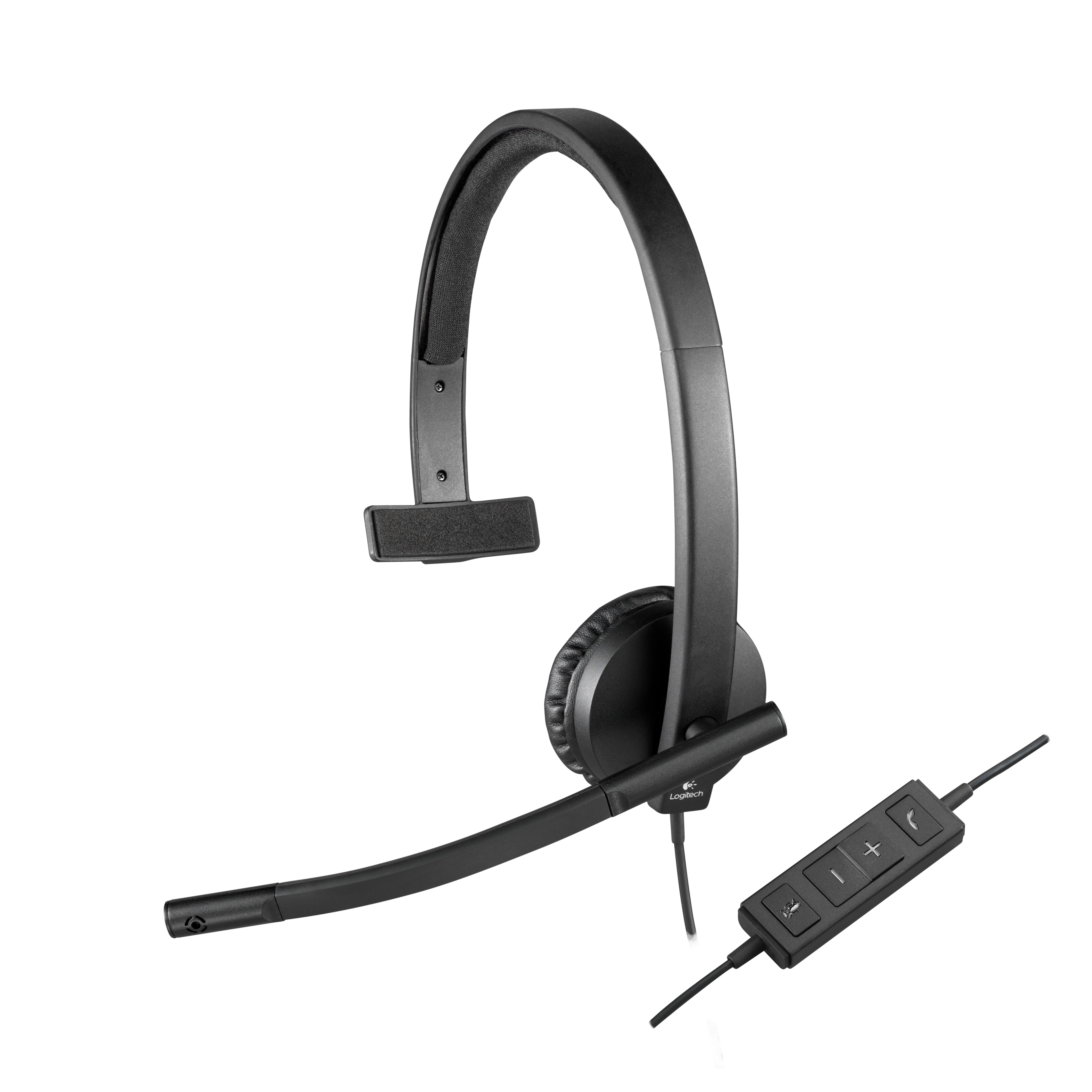 Logitech H570e Kopfhörer Kabelgebunden Kopfband Büro/Callcenter USB Typ-A Schwarz