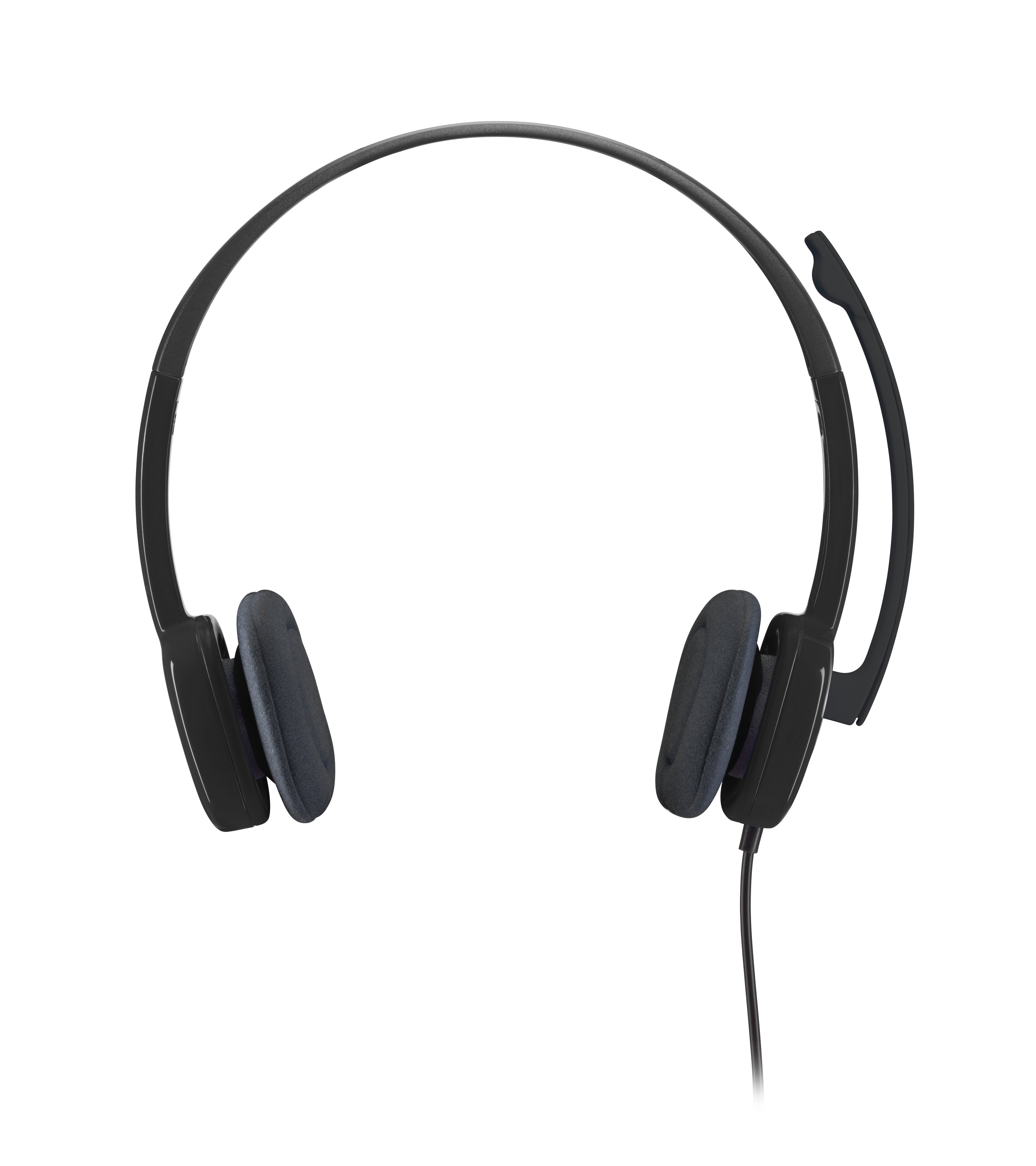 Logitech H151 Kopfhörer Kabelgebunden Kopfband Büro/Callcenter Schwarz