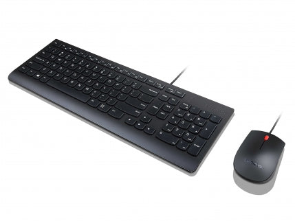 Lenovo 4X30L79897 Tastatur Maus enthalten USB QWERTZ Deutsch Schwarz