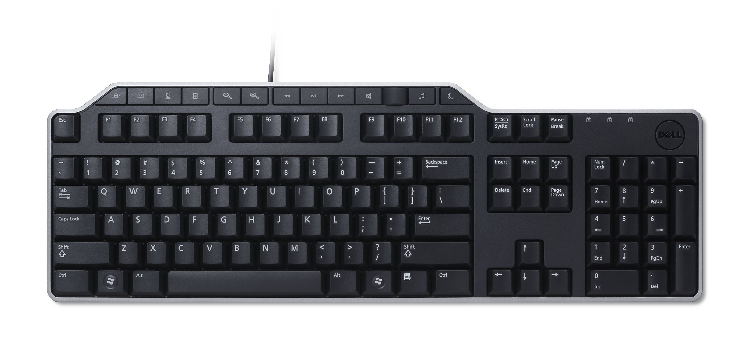 DELL KB522 Tastatur USB QWERTZ Deutsch Schwarz