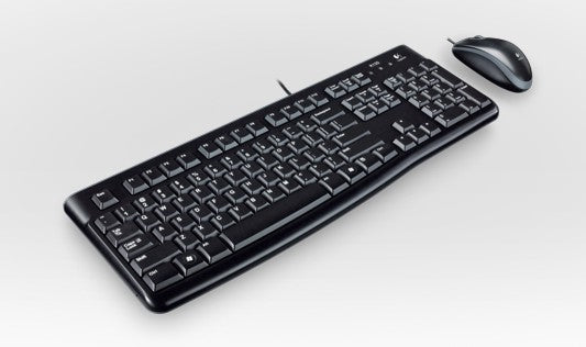 3. Bild von: Logitech Desktop MK120 Tastatur Maus enthalten USB QWERTZ Deutsch Schwarz