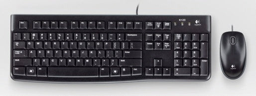 2. Bild von: Logitech Desktop MK120 Tastatur Maus enthalten USB QWERTZ Deutsch Schwarz