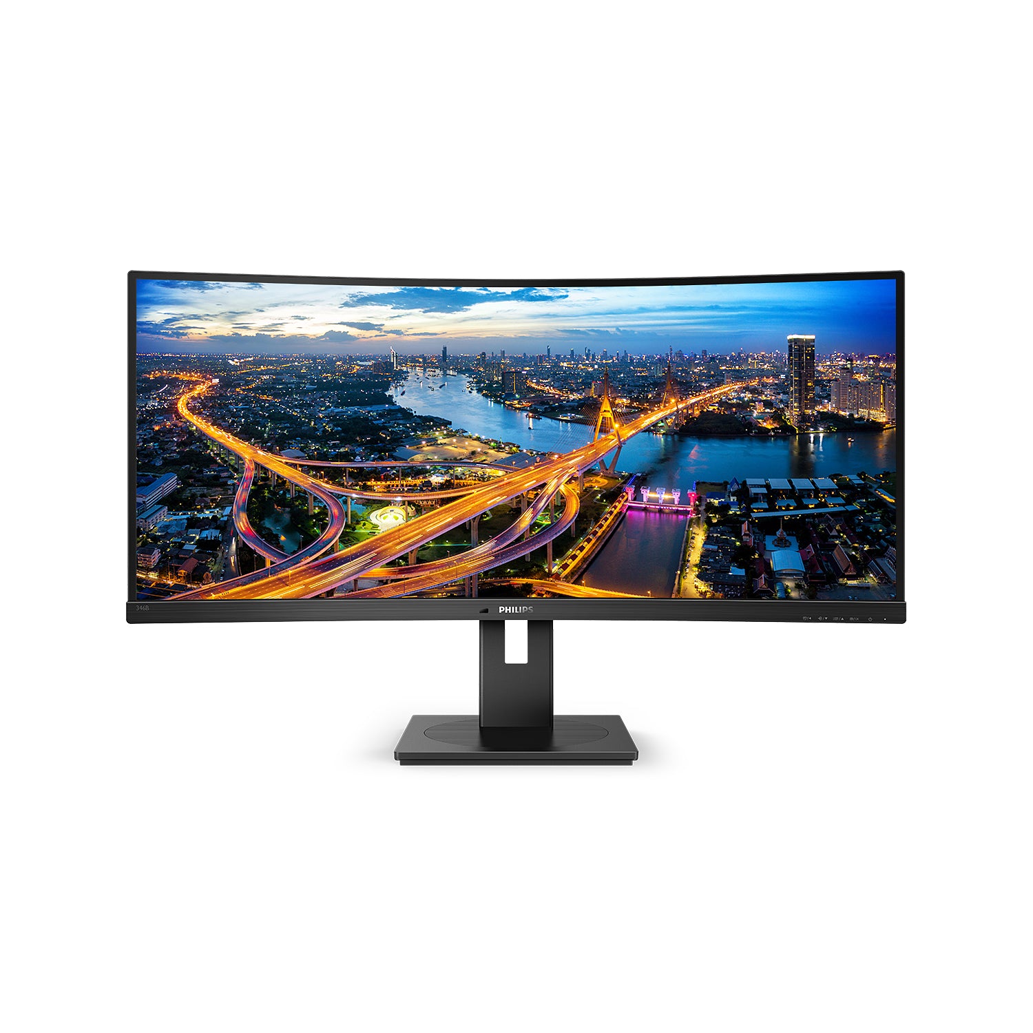 2. Bild von: Philips B Line 346B1C/00 Computerbildschirm 86.4 cm (34") 3440 x 1440 Pixel Quad HD LCD Schwarz