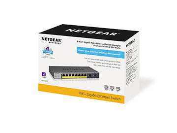 NETGEAR GS110TP Managed L2/L3/L4 Gigabit Ethernet (10/100/1000) Power over Ethernet (PoE) Grau