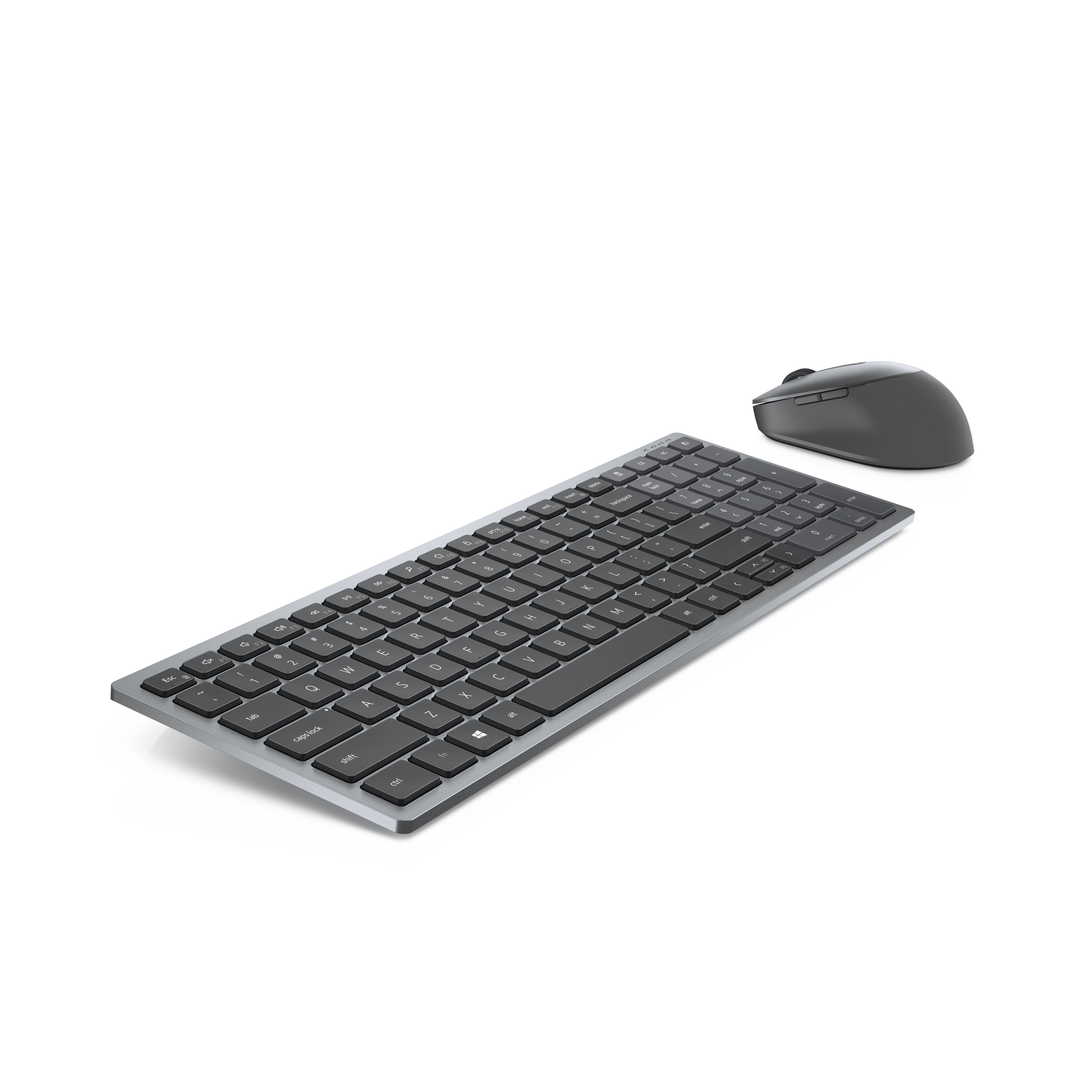 DELL Mehrgeräte-Wireless-Tastatur und -Maus - KM7120W - deutsch (QWERTZ)