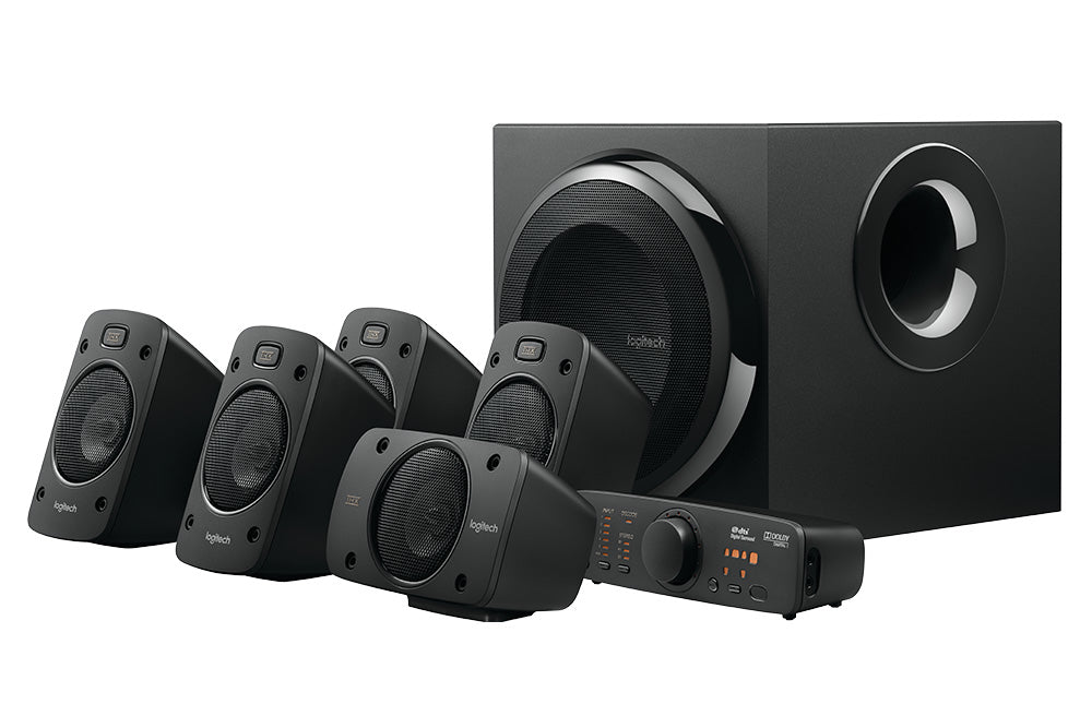 4. Bild von: Logitech Z906 Lautsprecherset 500 W Universal Schwarz 5.1 Kanäle 67 W