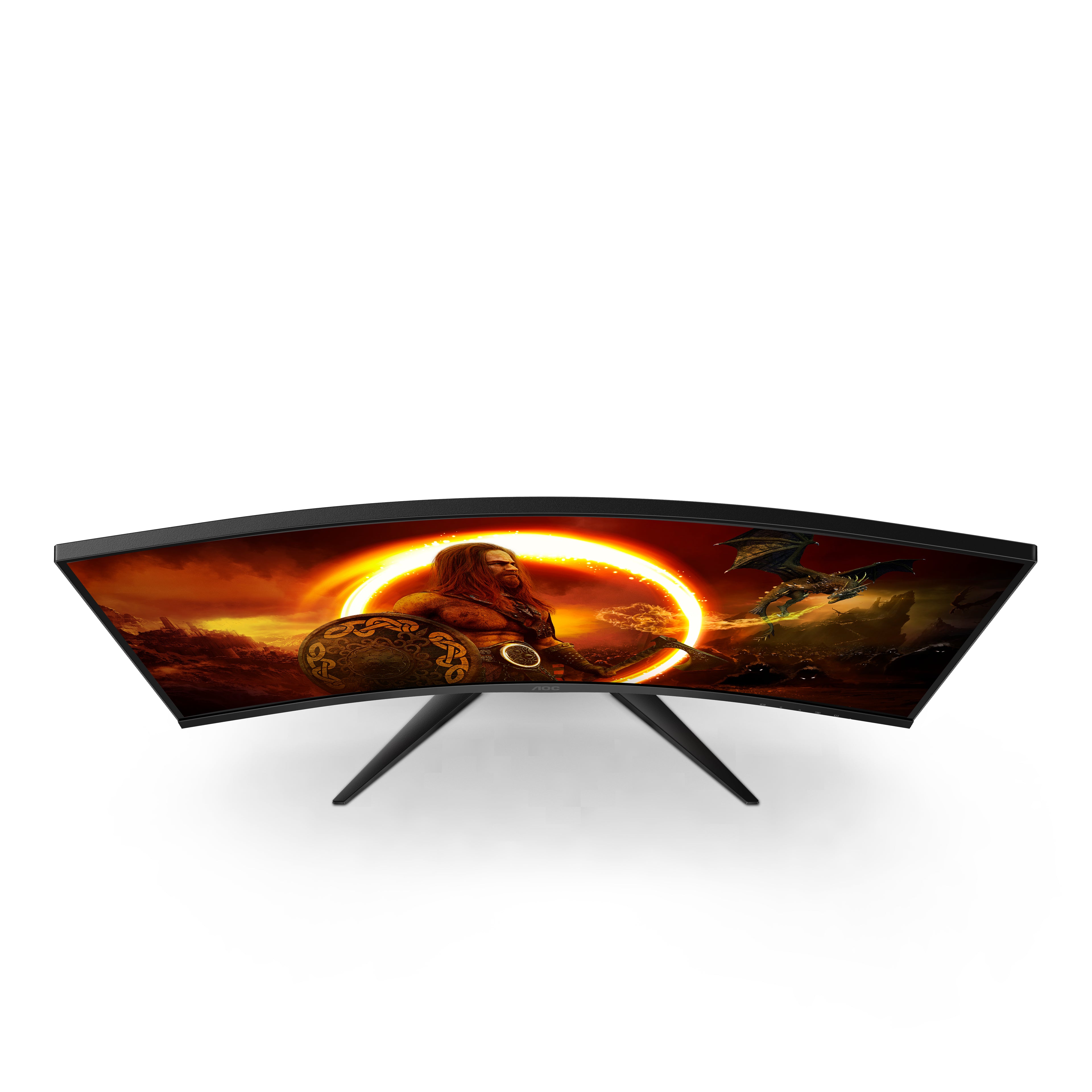 6. Bild von: AOC G2 C32G2ZE/BK Computerbildschirm 80 cm (31.5") 1920 x 1080 Pixel Full HD LED Schwarz | Rot