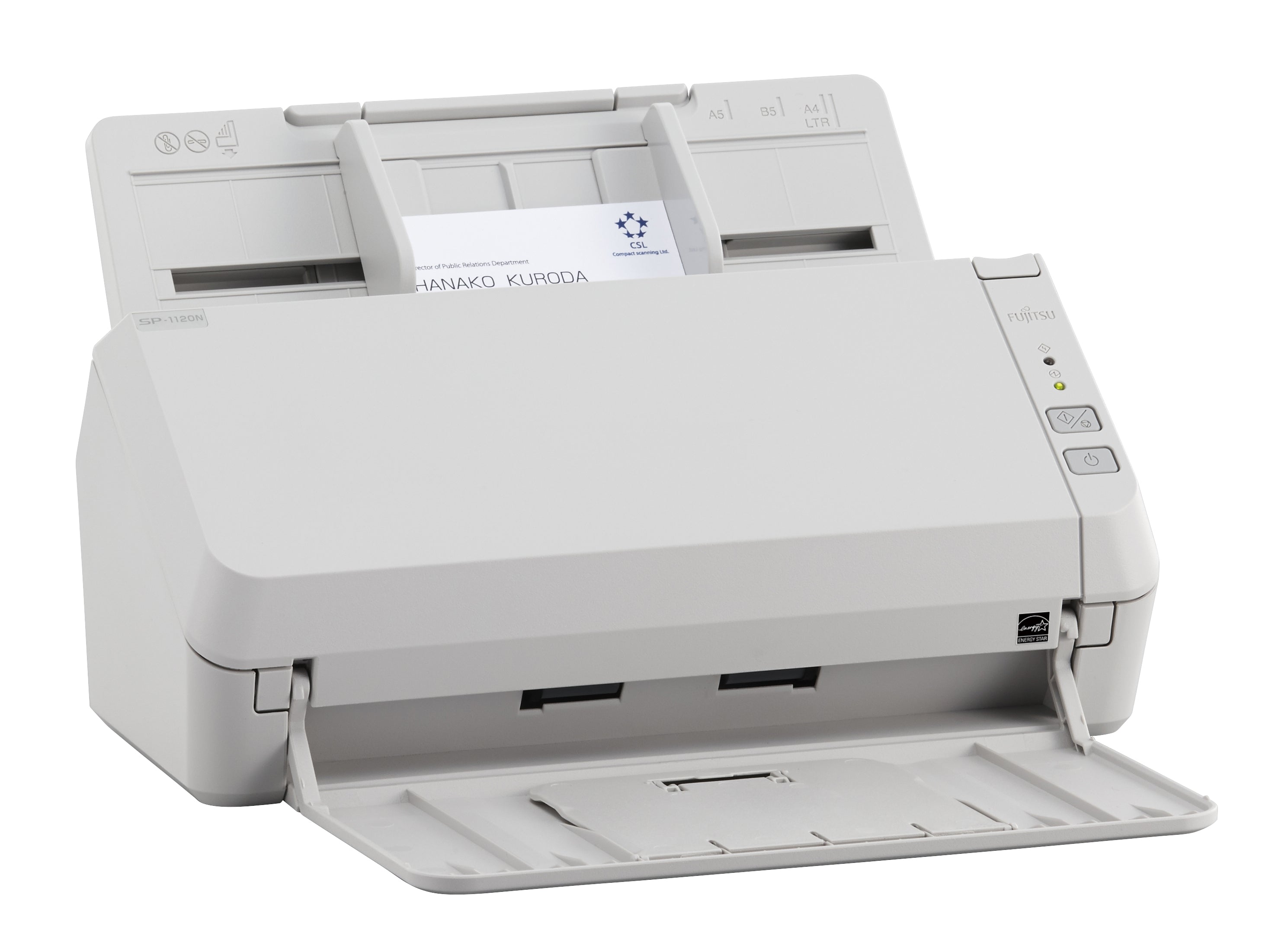 Fujitsu SP-1120N ADF-Scanner 600 x 600 DPI A4 Grau