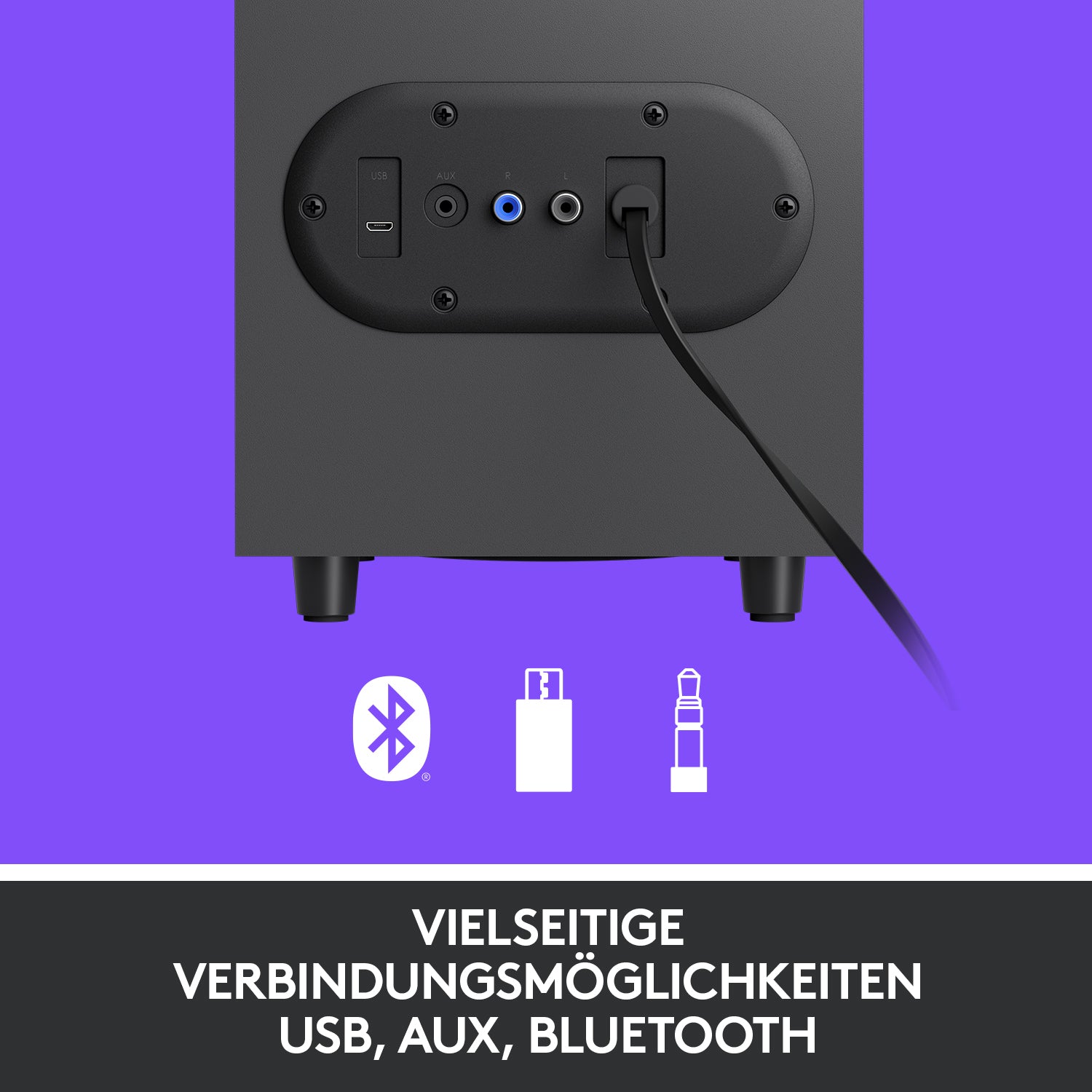 5. Bild von: Logitech Z407 Lautsprecherset 40 W Universal Graphit 2.1 Kanäle 10 W Bluetooth