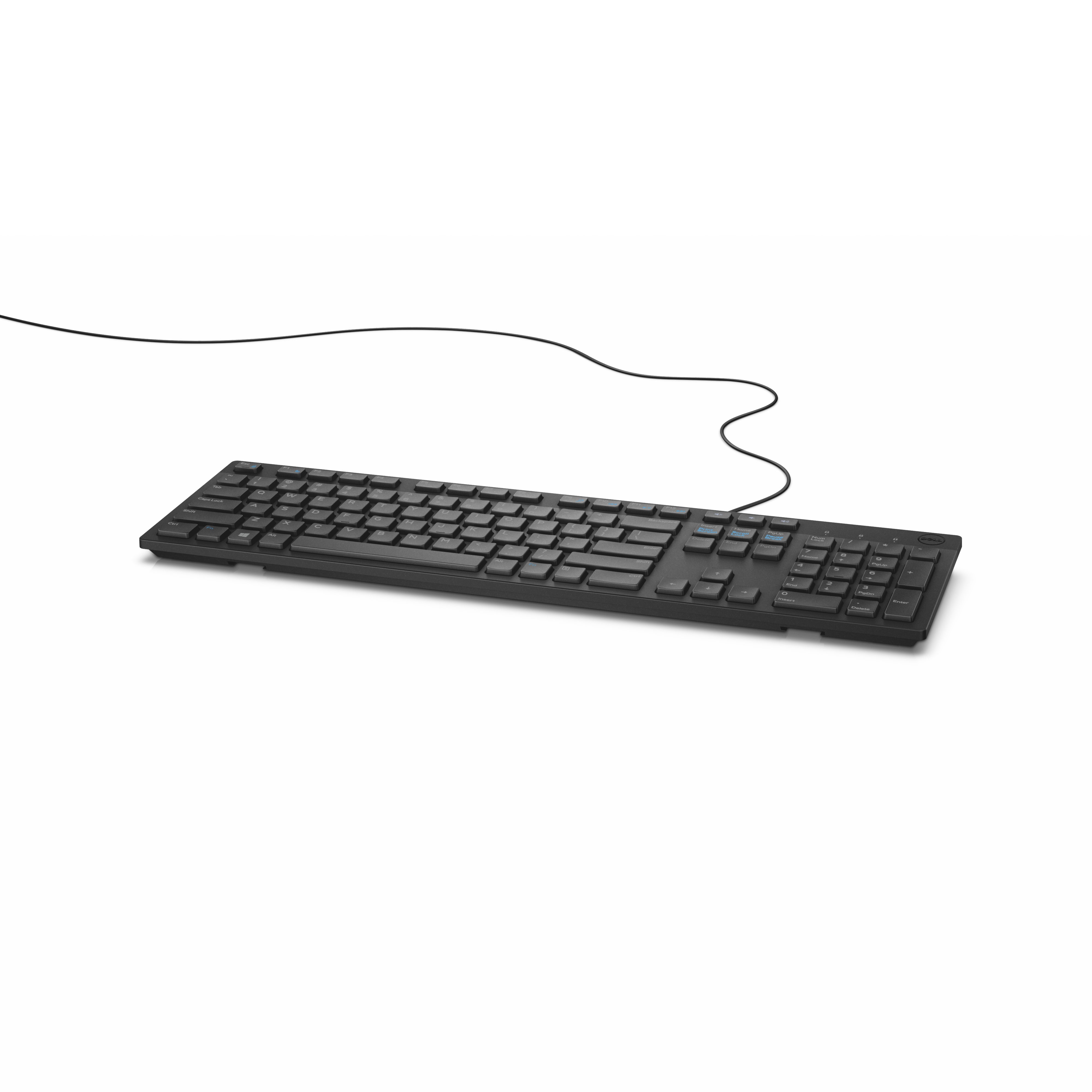 DELL KB216 Tastatur USB QWERTZ Deutsch Schwarz