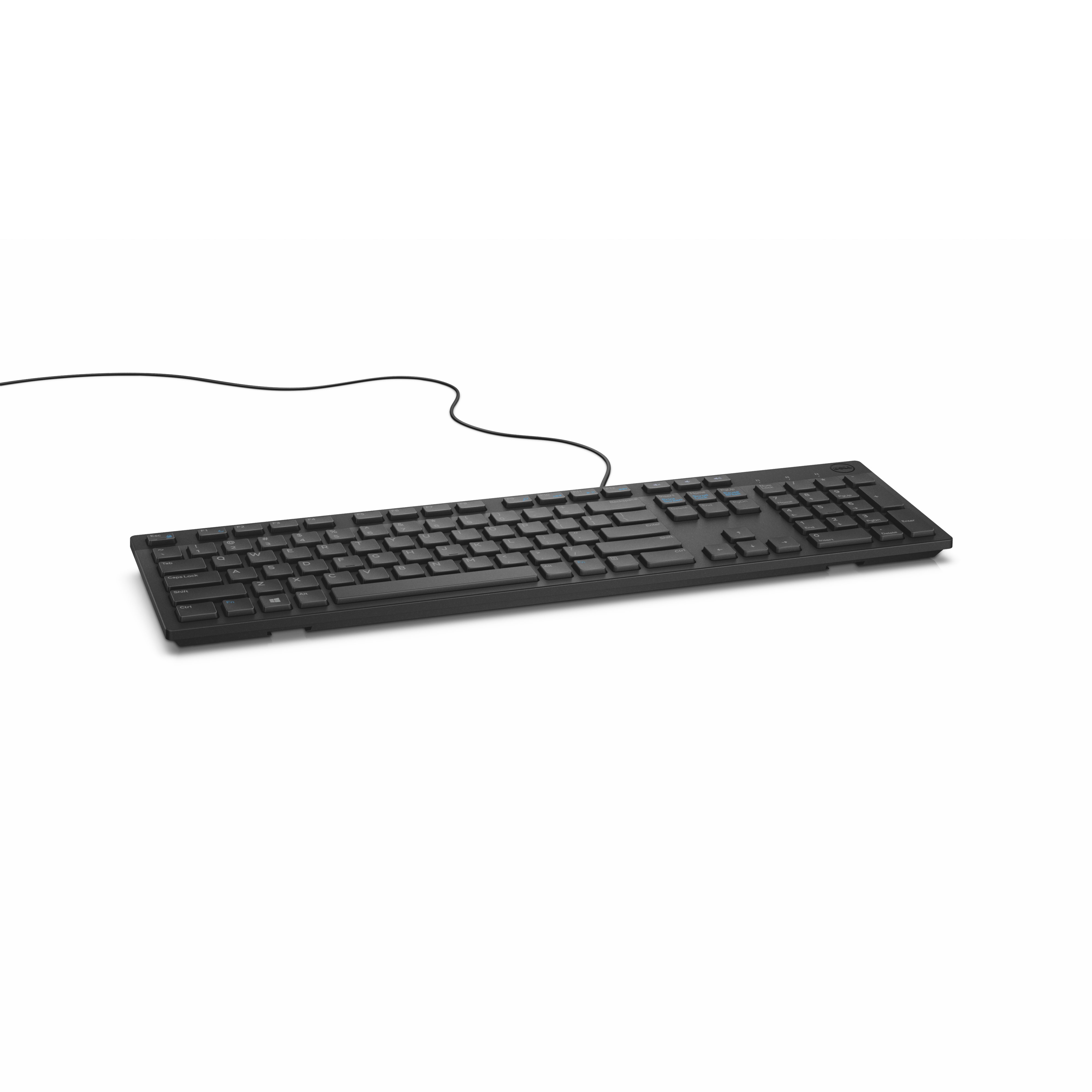 DELL KB216 Tastatur USB QWERTZ Deutsch Schwarz