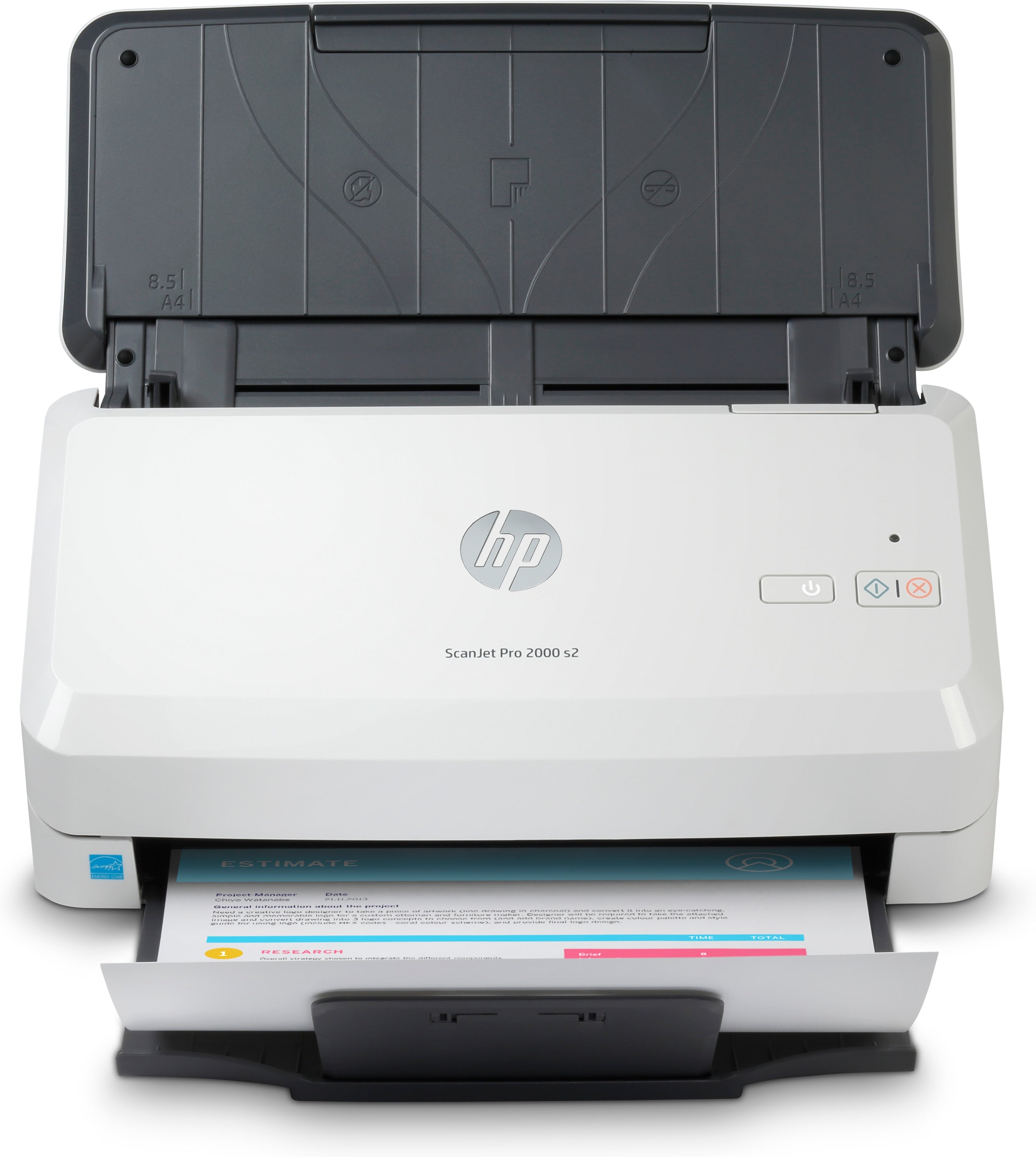 HP Scanjet Pro 2000 s2 Sheet-feed Scanner Scanner mit Vorlageneinzug 600 x 600 DPI A4 Schwarz. Weiß