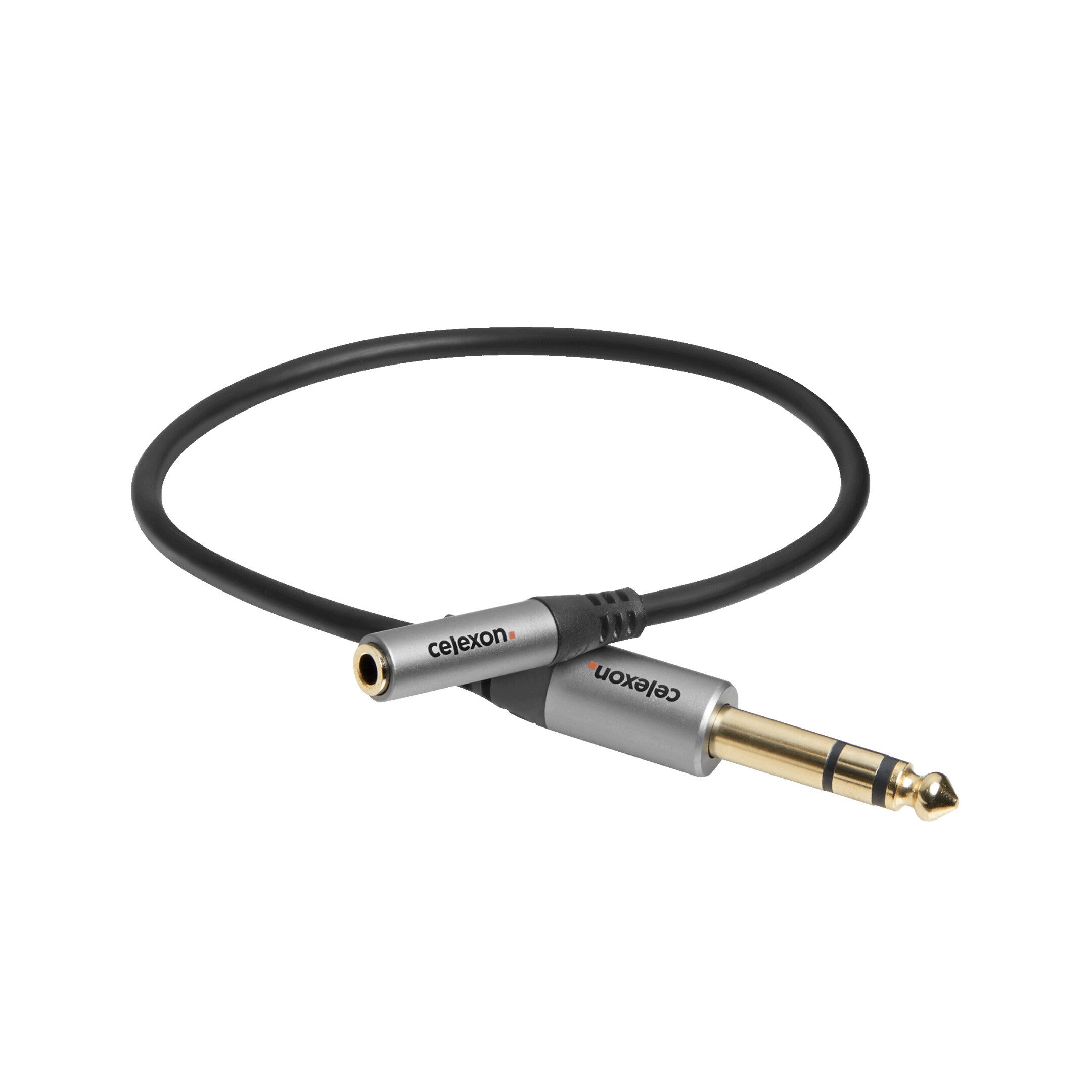 celexon-6.3mm-Stereo-Klinke-auf-3.5mm-Stereo-Klinke-M/F-Audioadapter-0.25m--Professional-Line