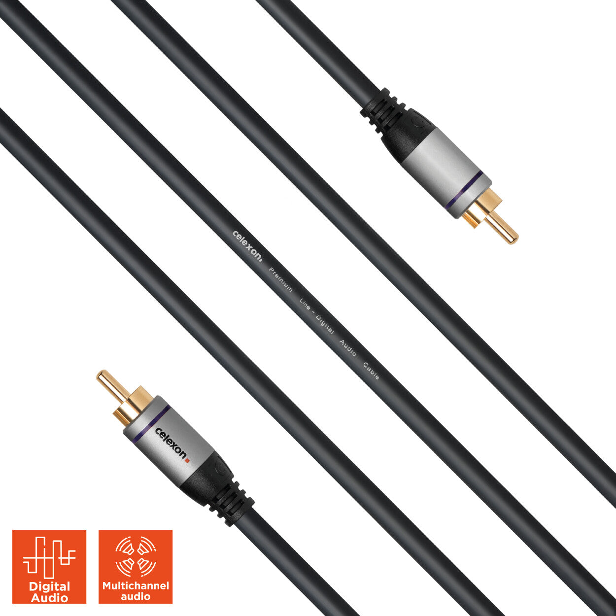 celexon Cinch Digital Audiokabel 1.5m - Professional Line