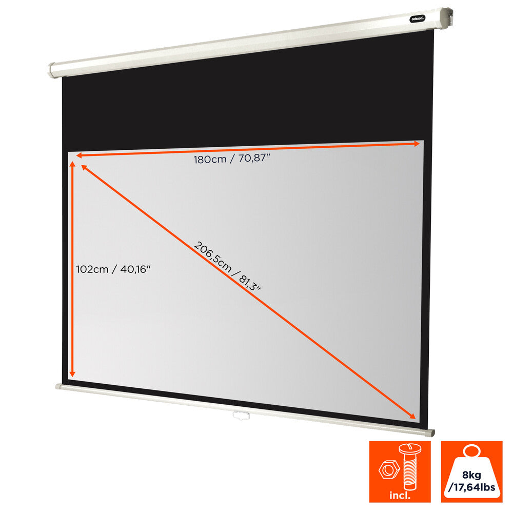 celexon Leinwand Rollo Economy 180 x 102 cm