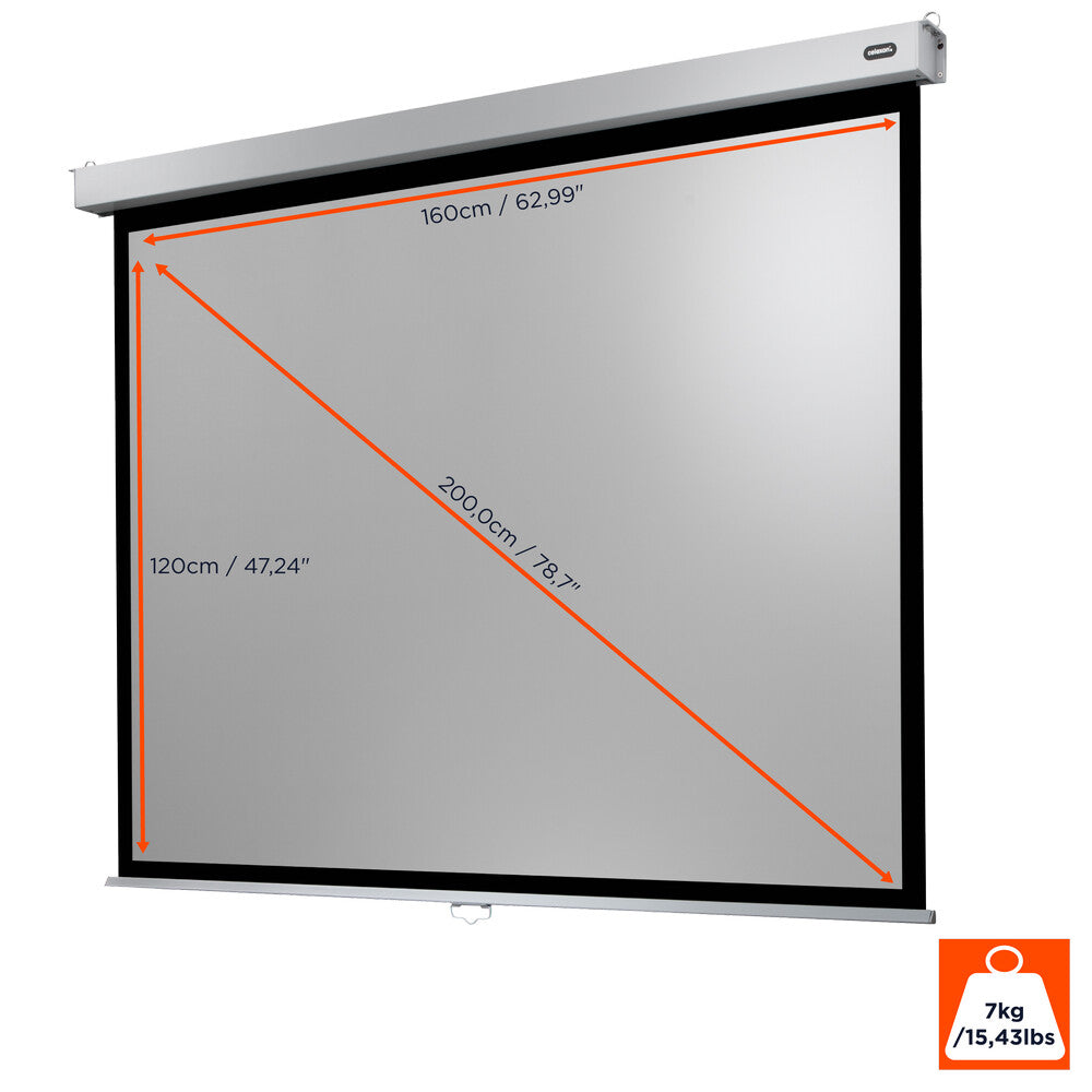 celexon Leinwand Rollo Professional Plus 160 x 120 cm