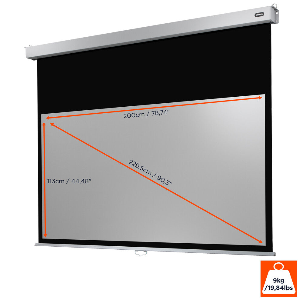 celexon Leinwand Rollo Professional Plus 200 x 113 cm