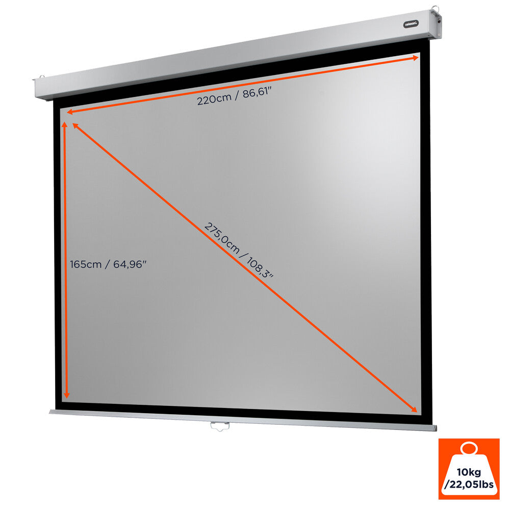 celexon Leinwand Rollo Professional Plus 220 x 165 cm