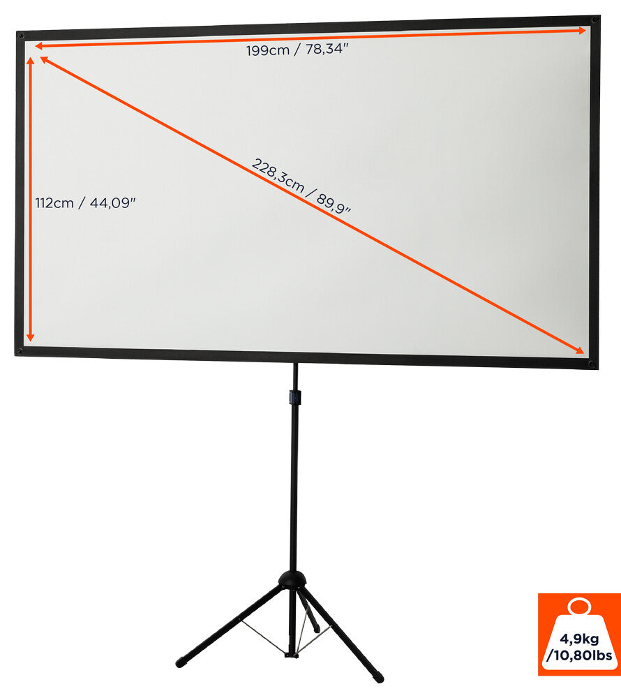 celexon Stativleinwand Ultra-lightweight 199 x 112 cm
